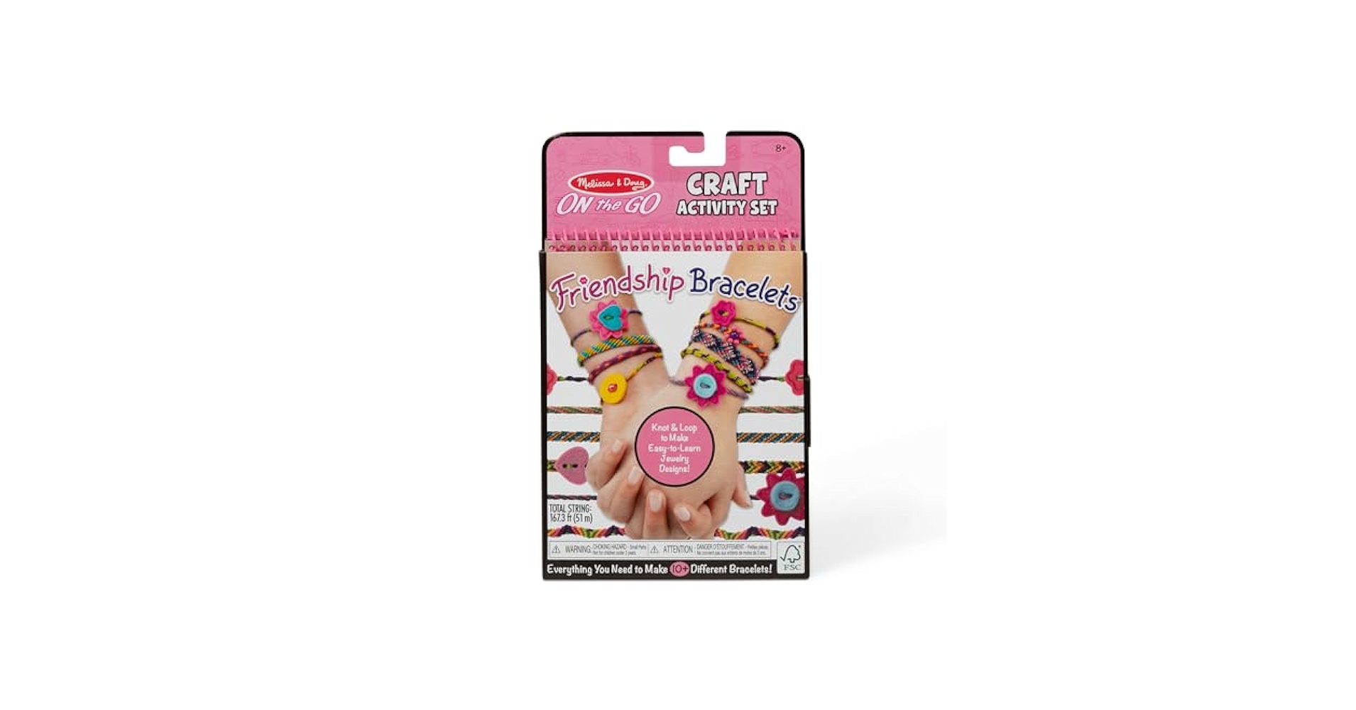 Amazon.com: Melissa & Doug On The Go Friendship Bracelet